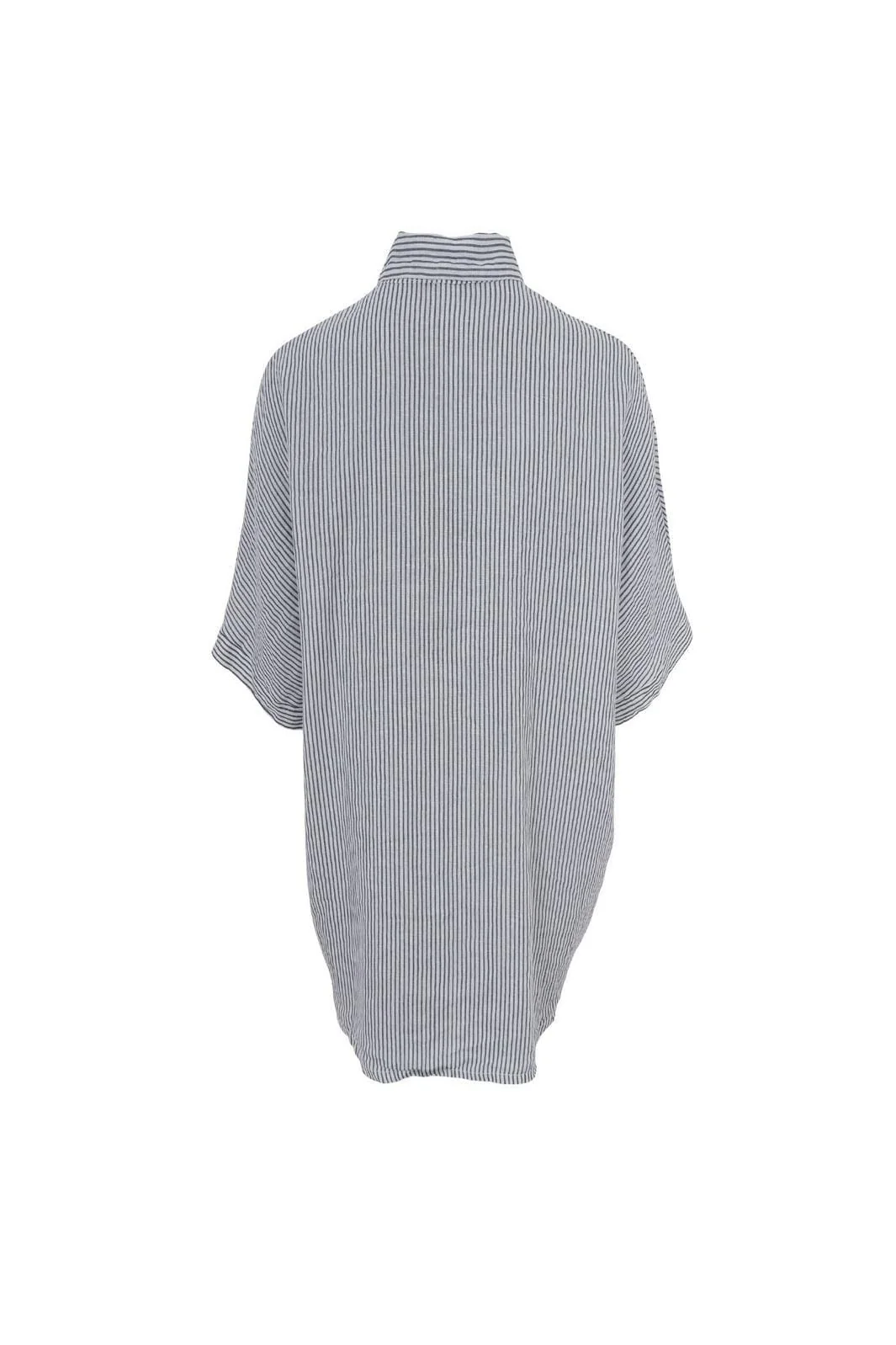 Black Colour Bcmelina Linen Wing Shirt northern grey