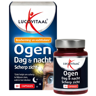 Lucovitaal Ogen Dag & Nacht Scherp Zicht Capsules 30CP