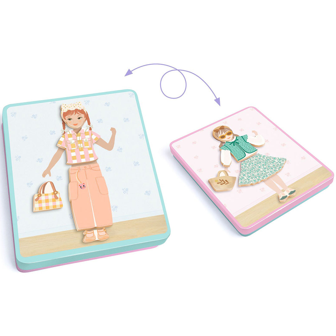 djeco magneetset inzebox dressing - 38st