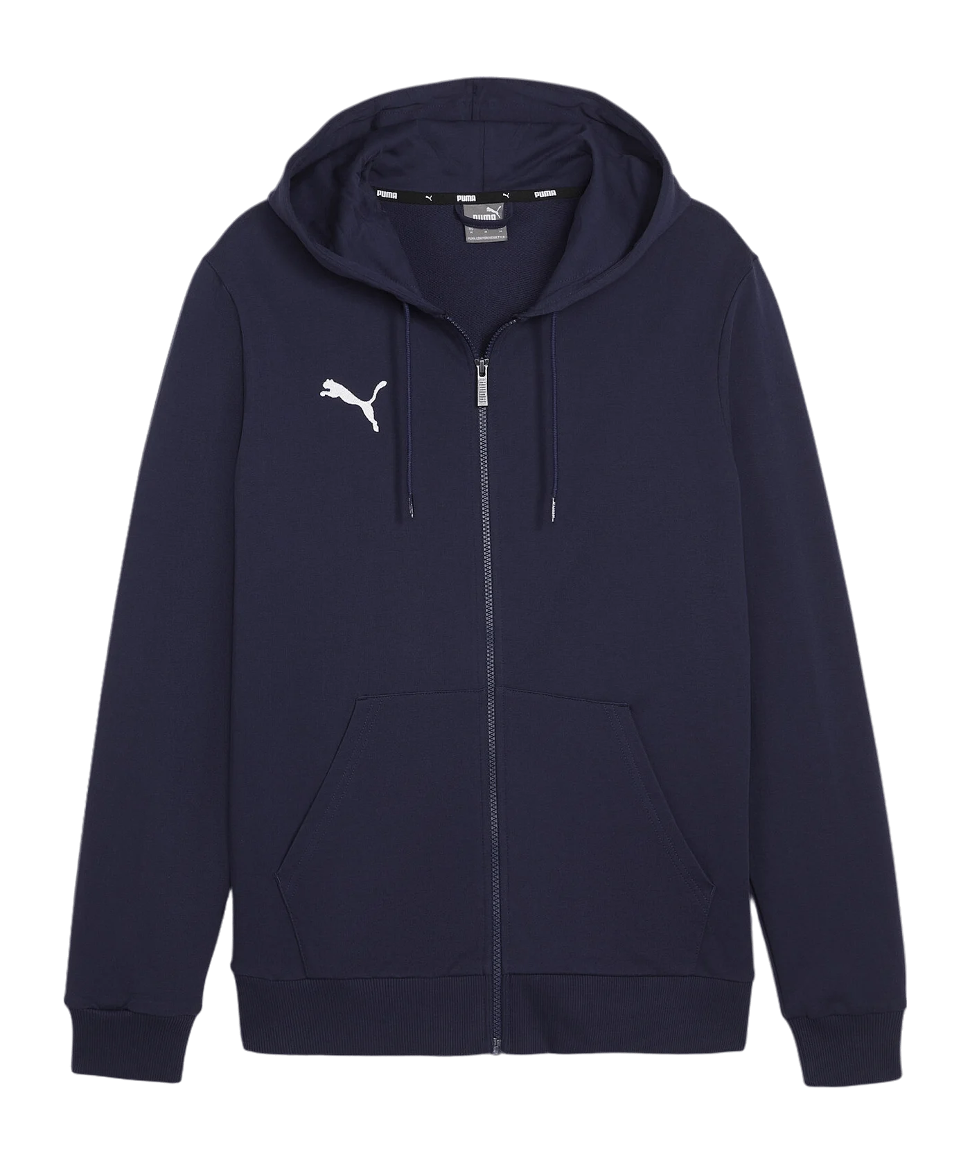 PUMA teamGOAL Casuals hooded jacket blue F06