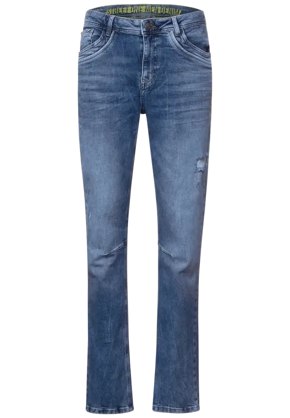 Regular Fit Jeans - dark indigo authentic wash