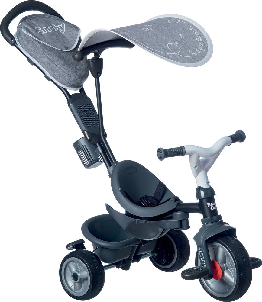 TRICYCLE BABY DRIVER PLUS GRIS