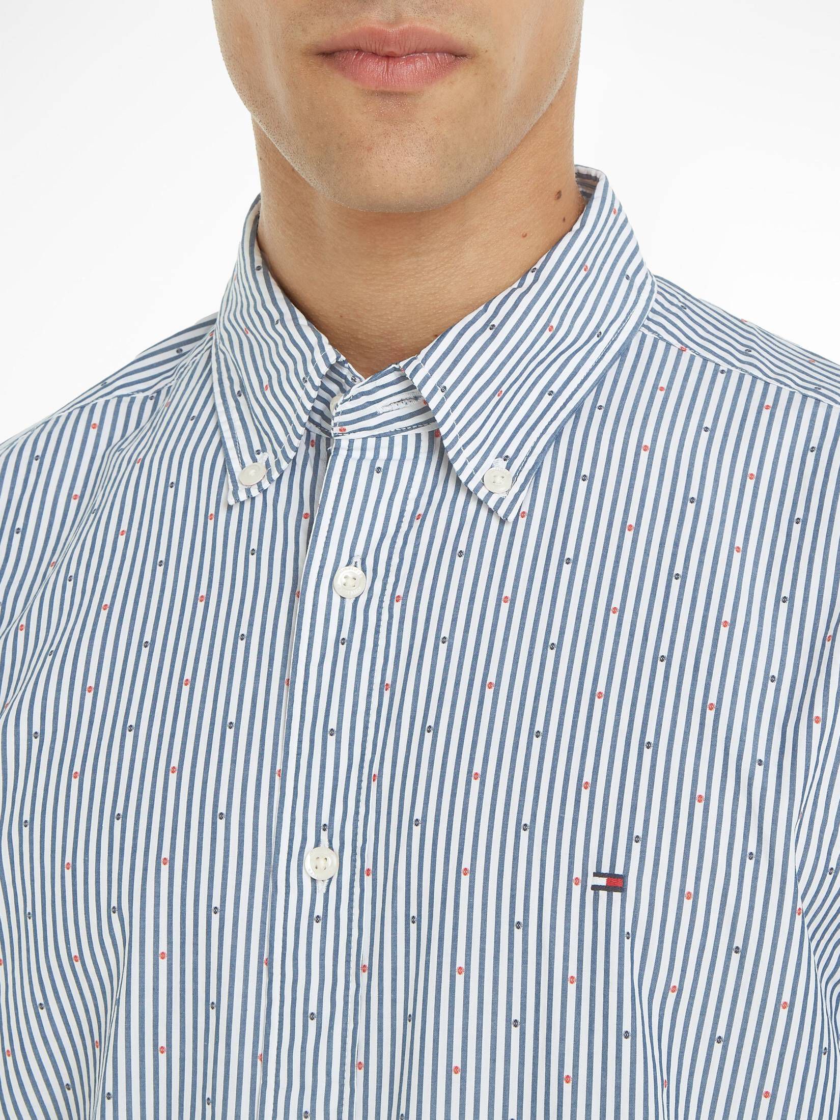 Tommy Hilfiger| Herren Hemd Langarm