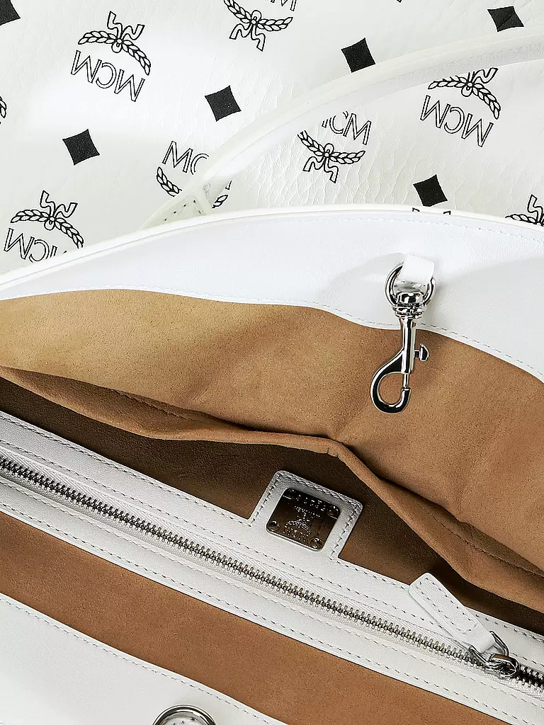 MCM Tasche - Tote Bag MÜNCHEN L weiss