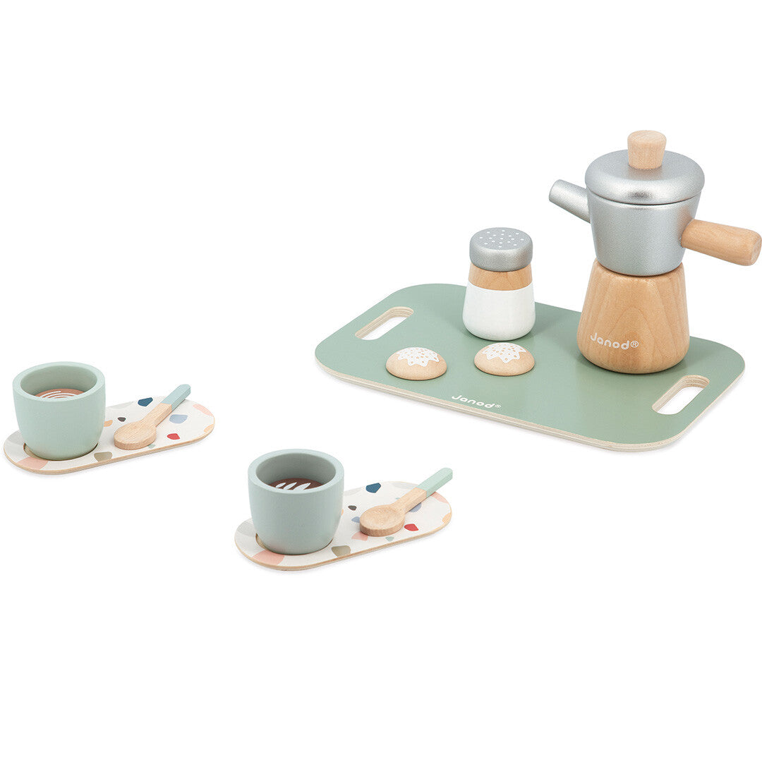 Janod koffieservies espresso - 13-delig