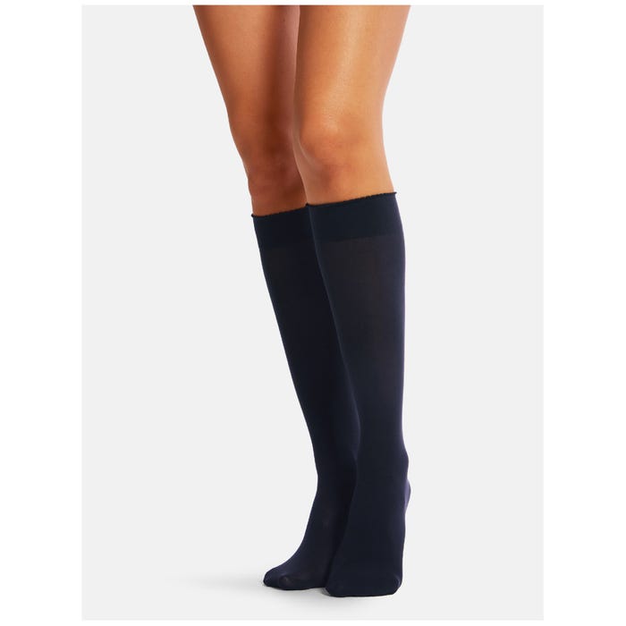 Wolford-Kniekous velvet de luxe 50 DEN