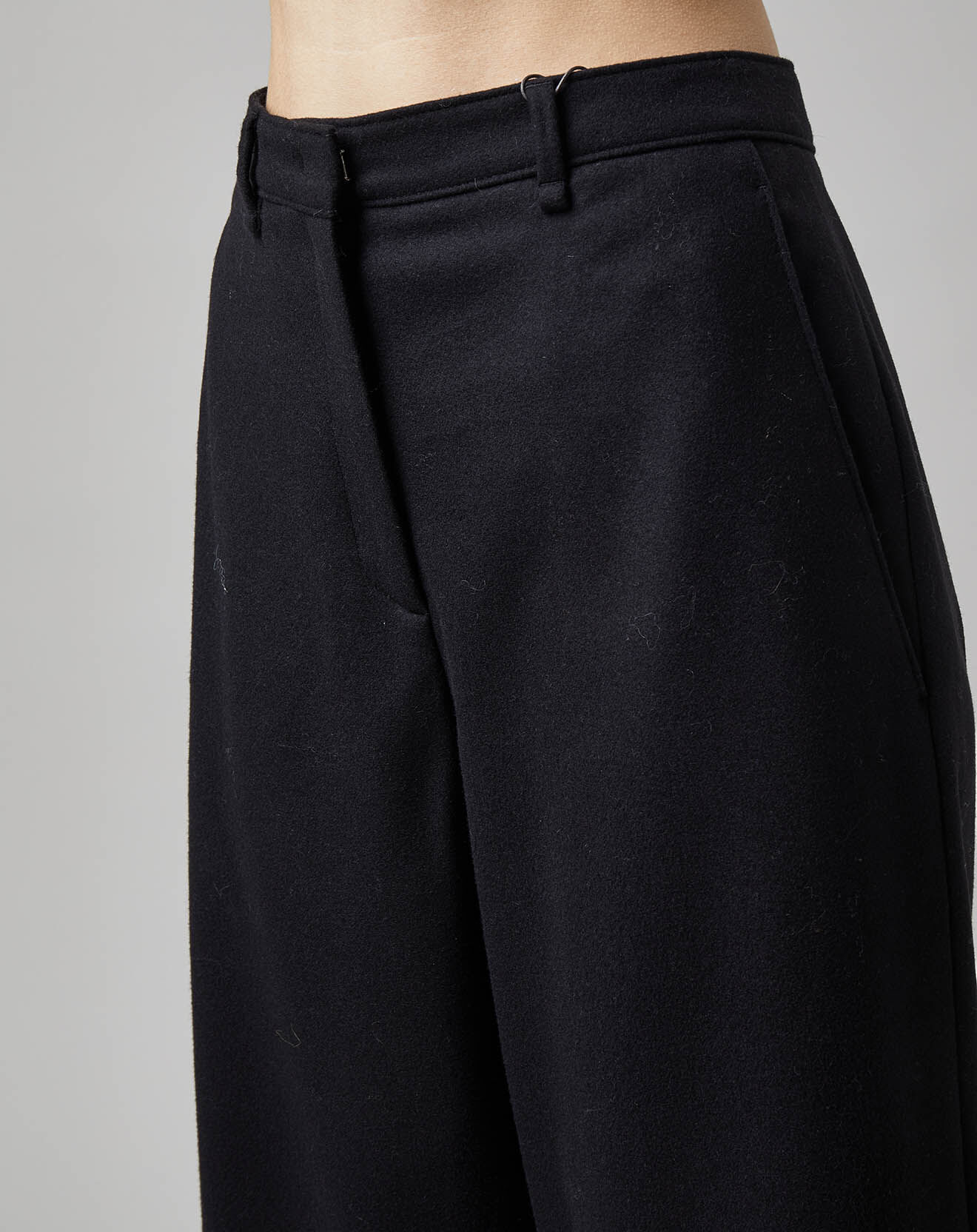 Marc O'Polo Pantalon jupe-culotte en Laine mélangée noir