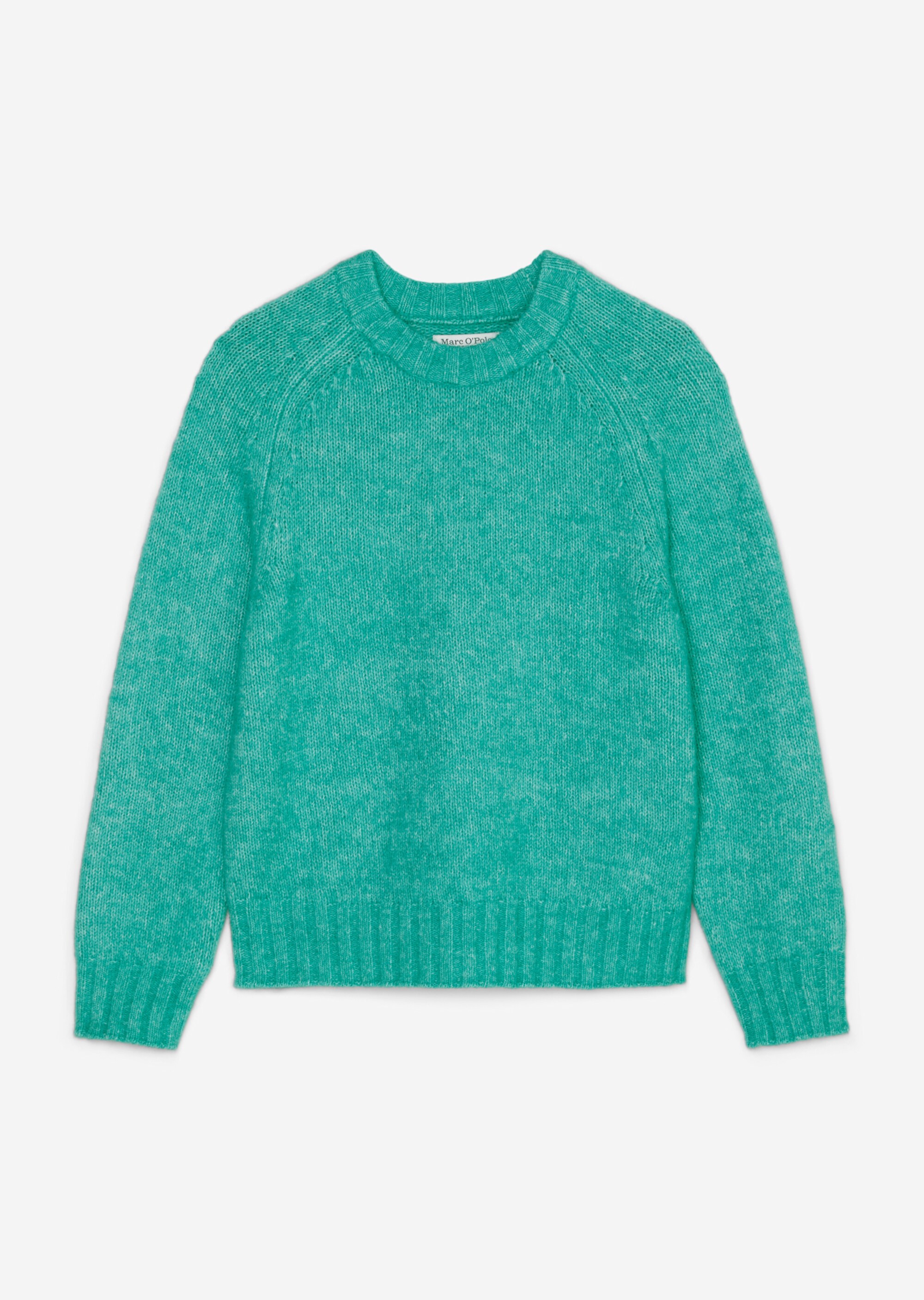 Softer Strickpullover realxed aus Schurwolle-Mohairwolle-Mix