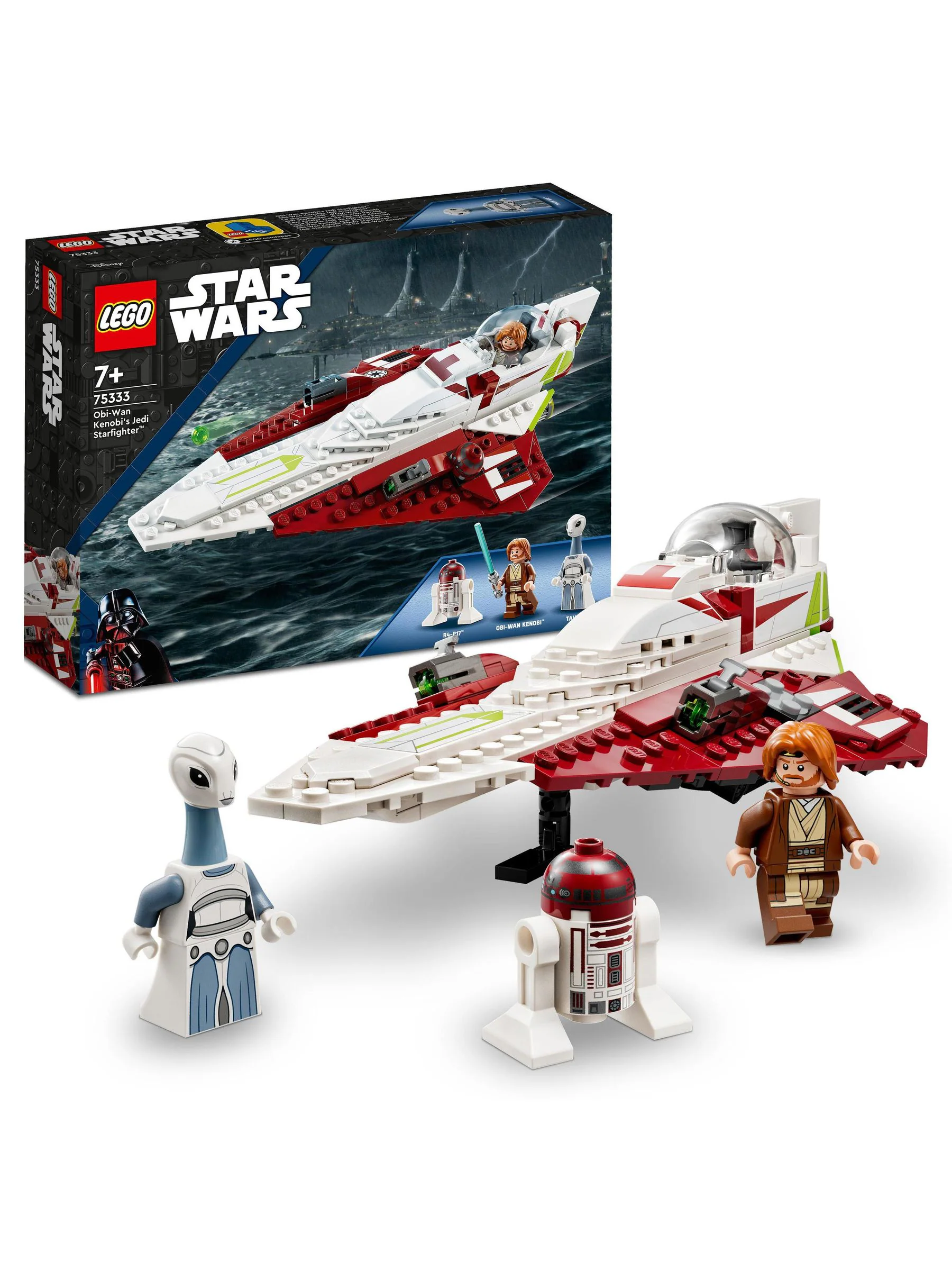 LEGO Star Wars Obi-Wan Kenobi's Jedi Starfighter set 75333