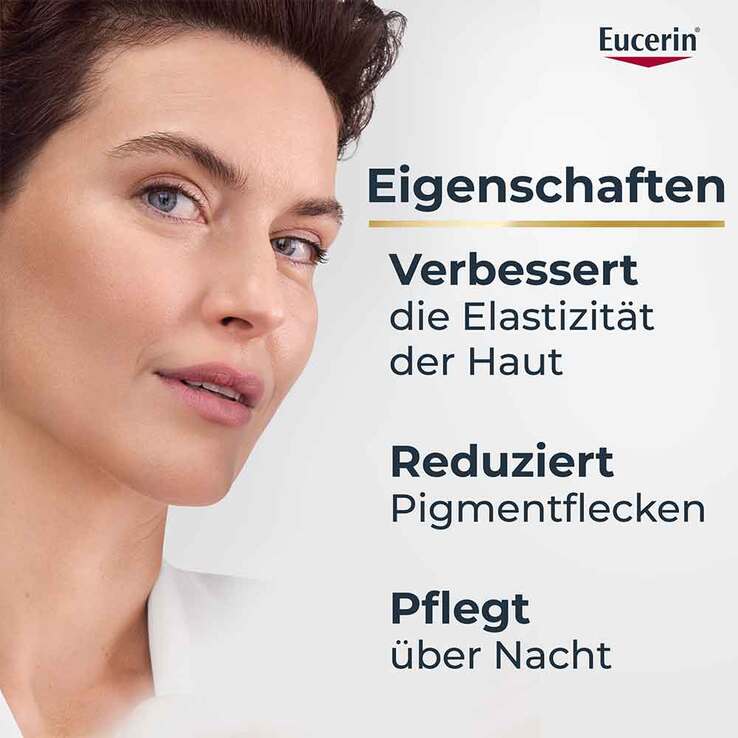 Eucerin Anti-Age Hyaluron-Filler + Elasticity Nachtcreme, 50 ml