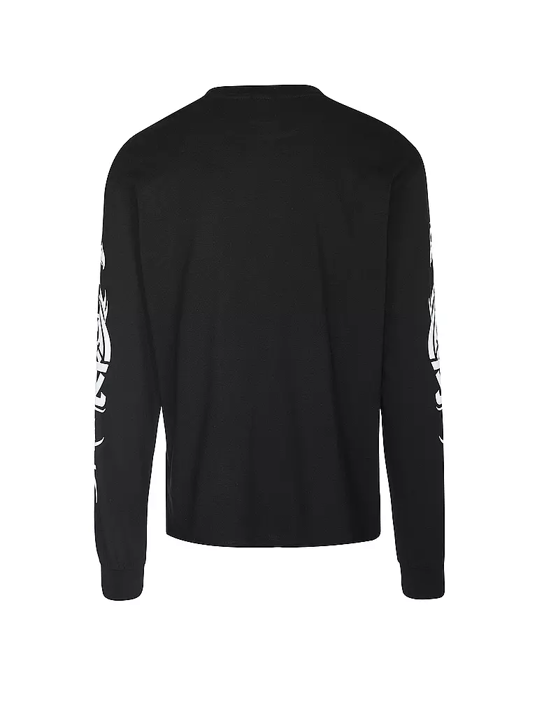 KARL KANI Langarmshirt schwarz