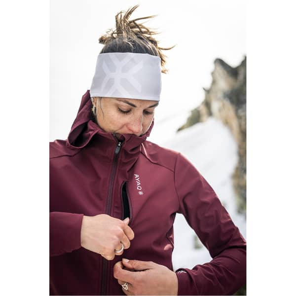 Bonnet Bandeau ski de randonnée AYAQ SESIA LIGHT HEADBAND GREY ICE