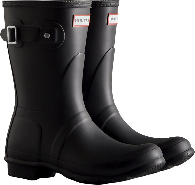 Hunter Original short gummistøvle Sort
