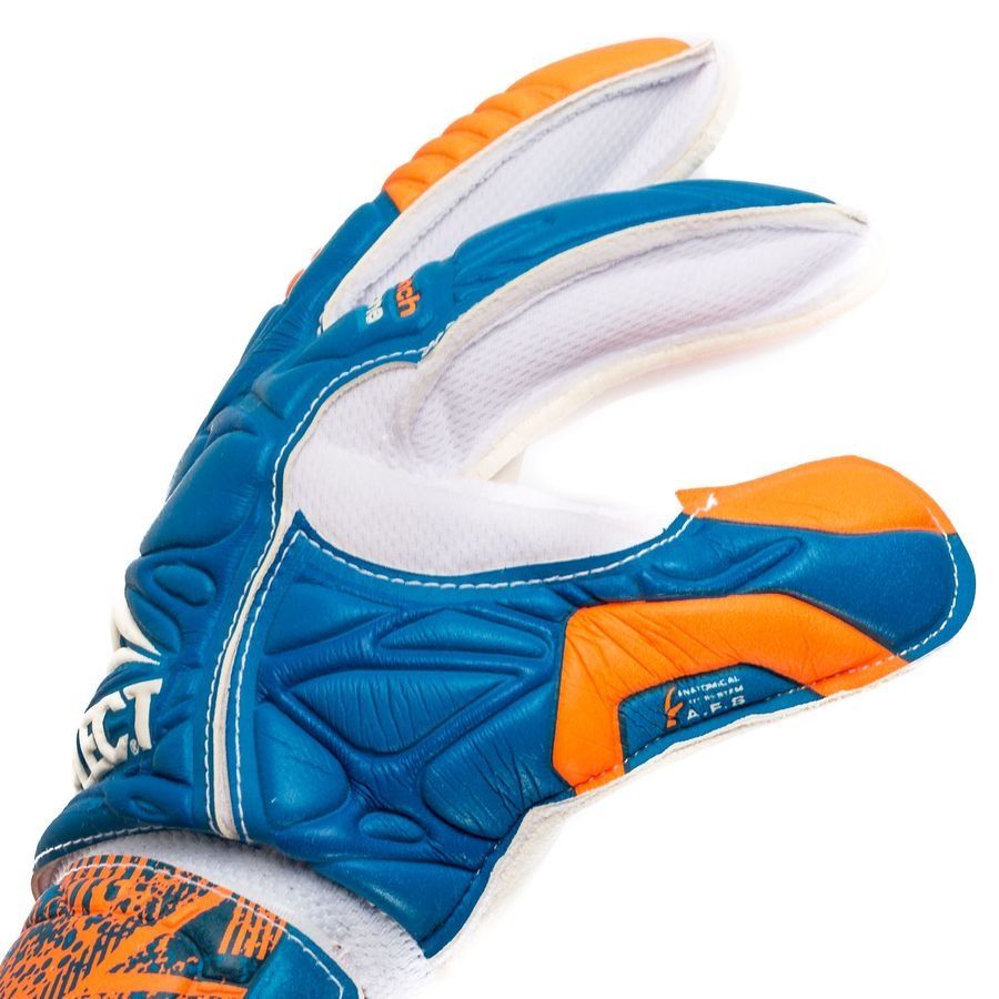 Select Gants de Gardien 34 Protection - Orange/Bleu/Blanc