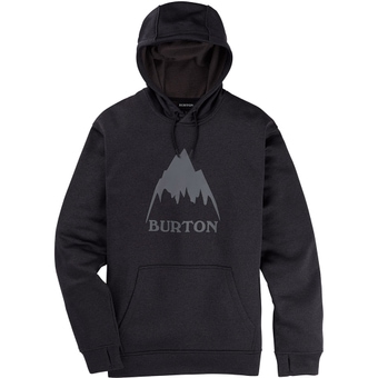 Burton Oak Hoodie True Black Heather Herren