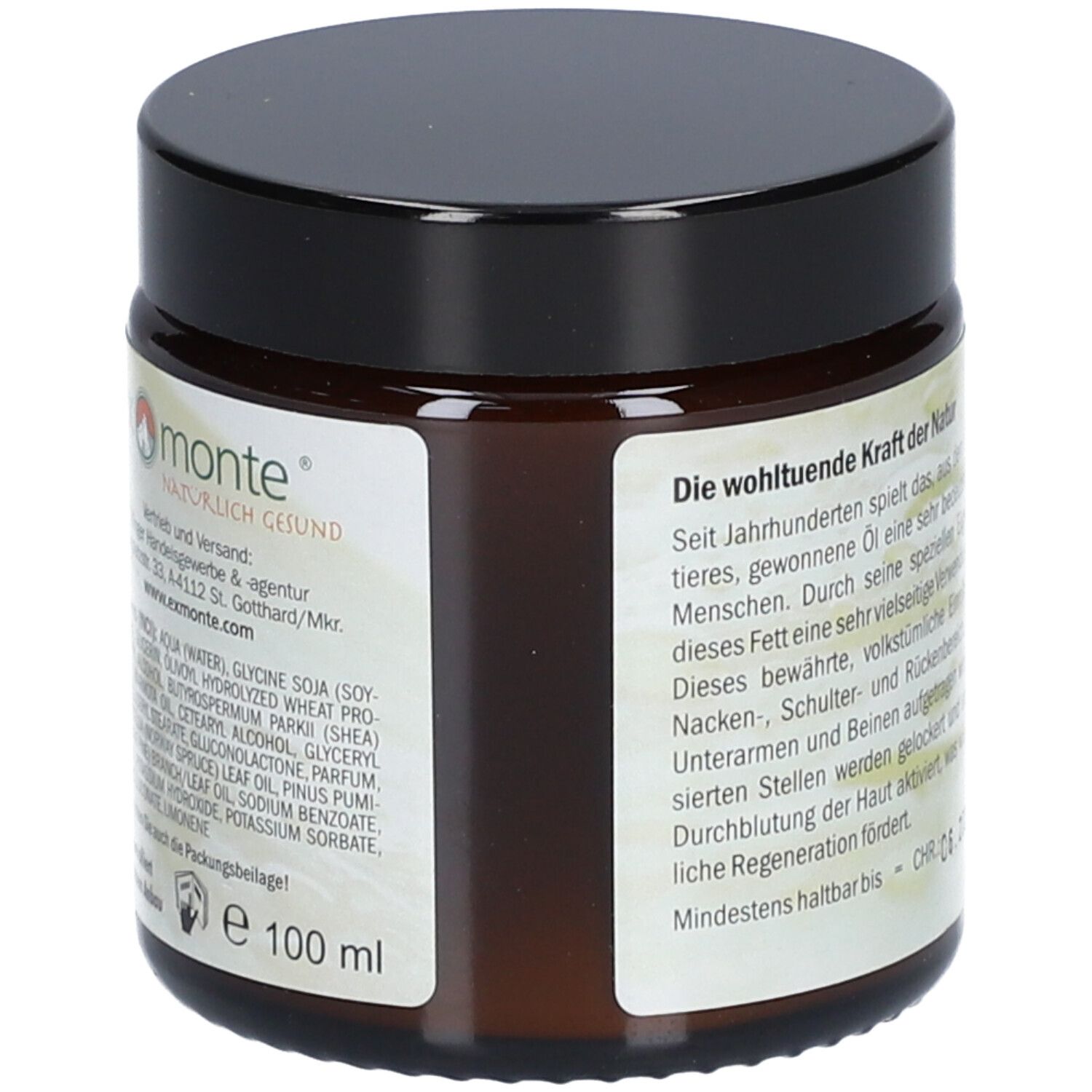 exmonte Murmeltiersalbe ohne Paraffine