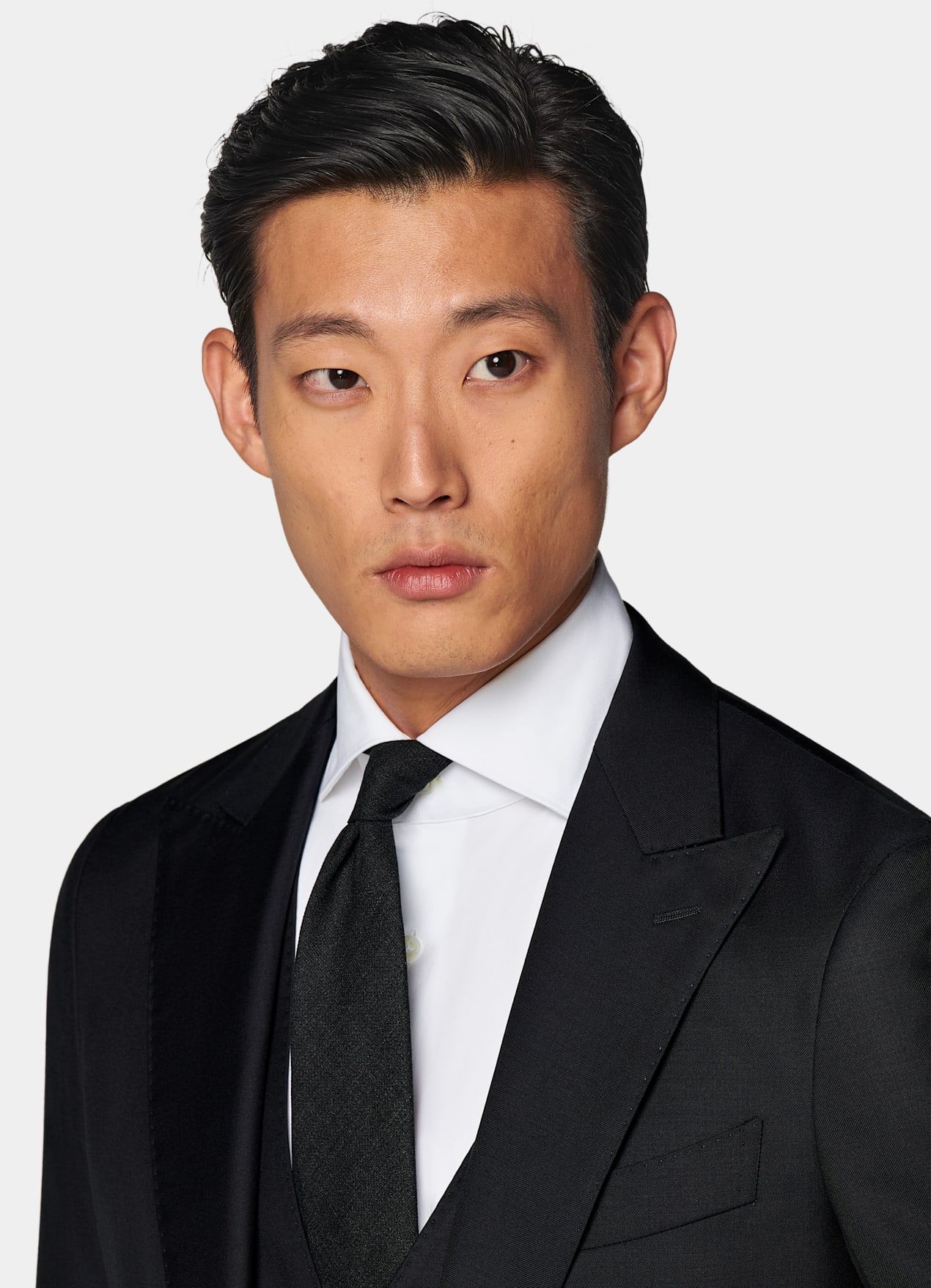 Costume trois pièces Havana coupe Tailored bleu marine