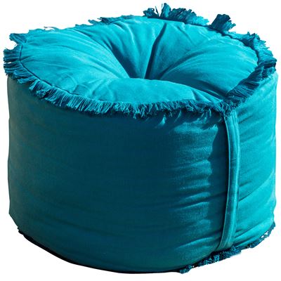 Pouf frangé