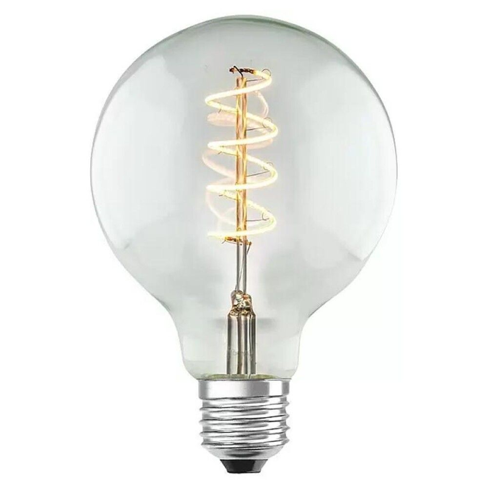 LYSPÆRE HOME SWEET HOME SPIRAL LED KLARGLASS E27 4W