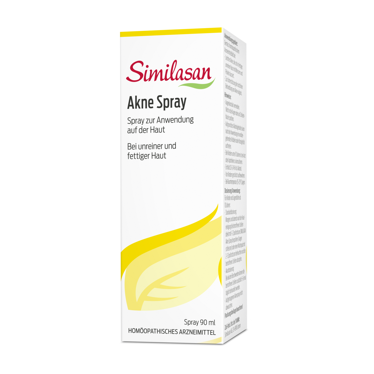 SIMILASAN Akne<br>90 ml, Flasche, Spray zur Anwendung auf der Haut, Lösung