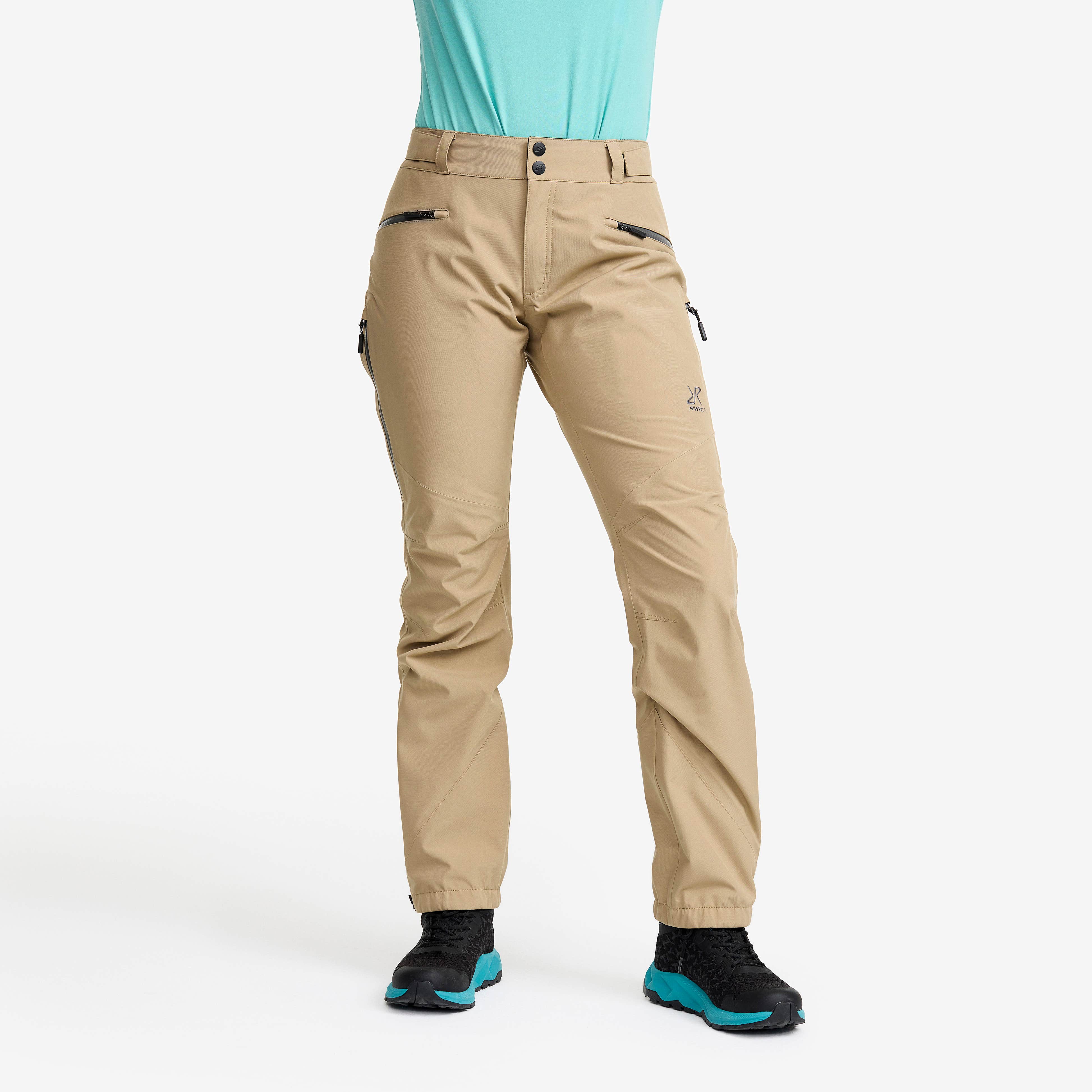 Silence Proshell 3L Pants Dame Khaki