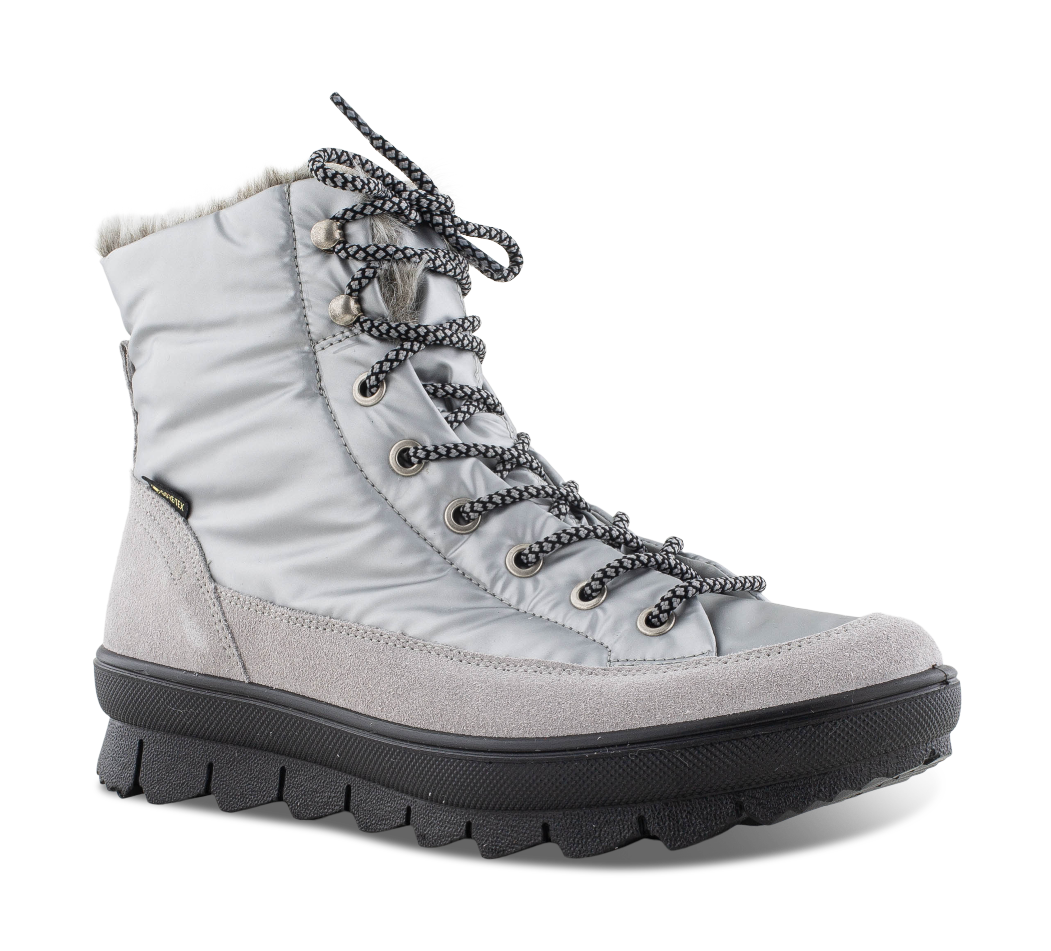 Legero Novara - Schnürstiefel silber