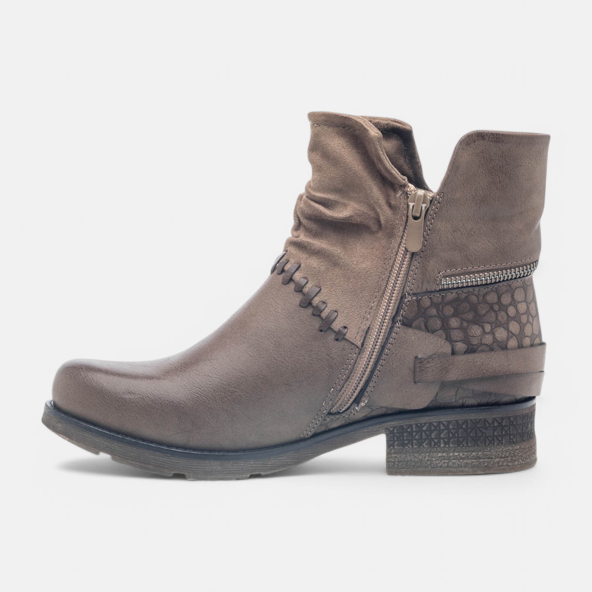 Boots Femme taupe