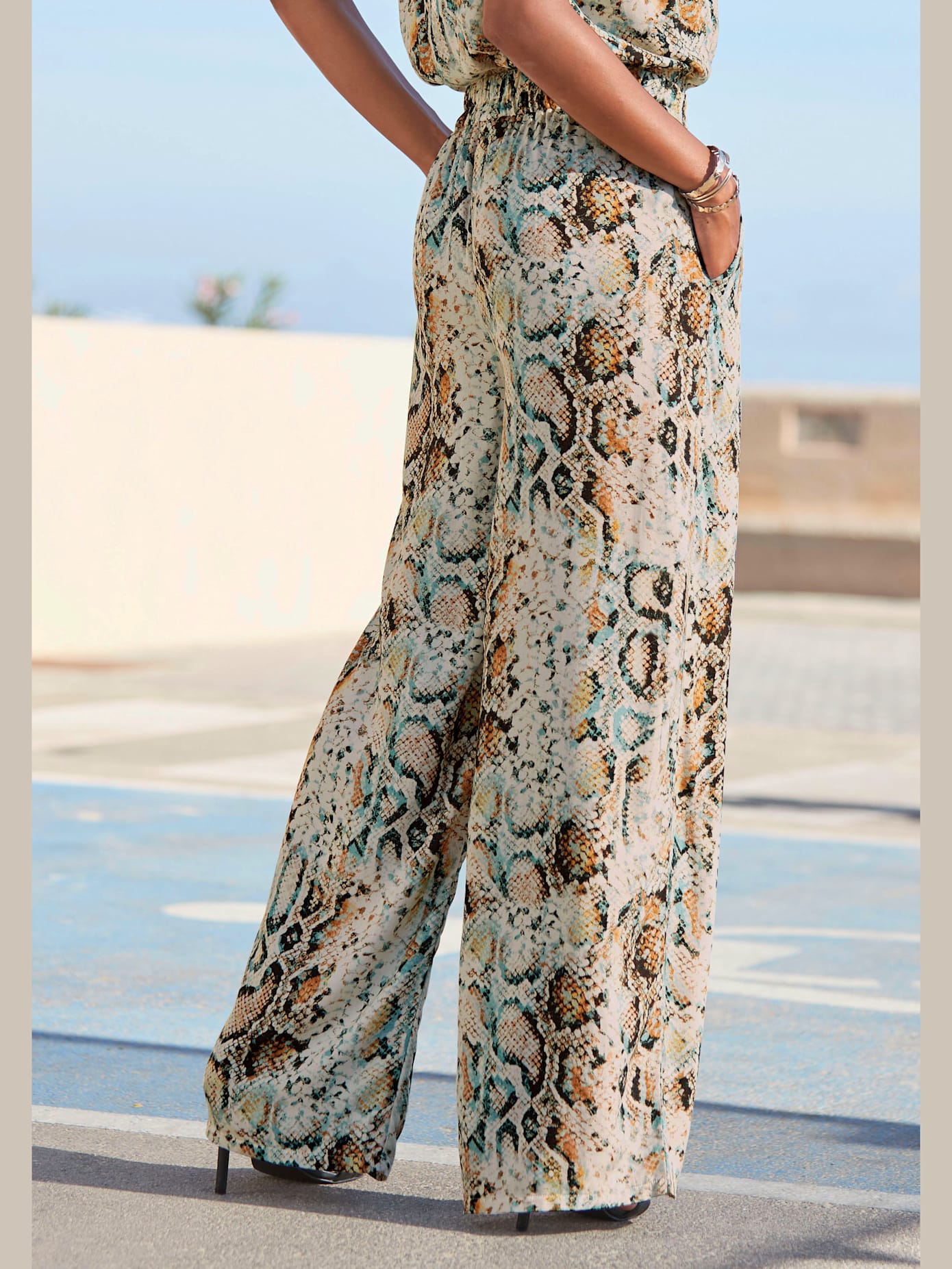 Pantalon coupe ample tendance