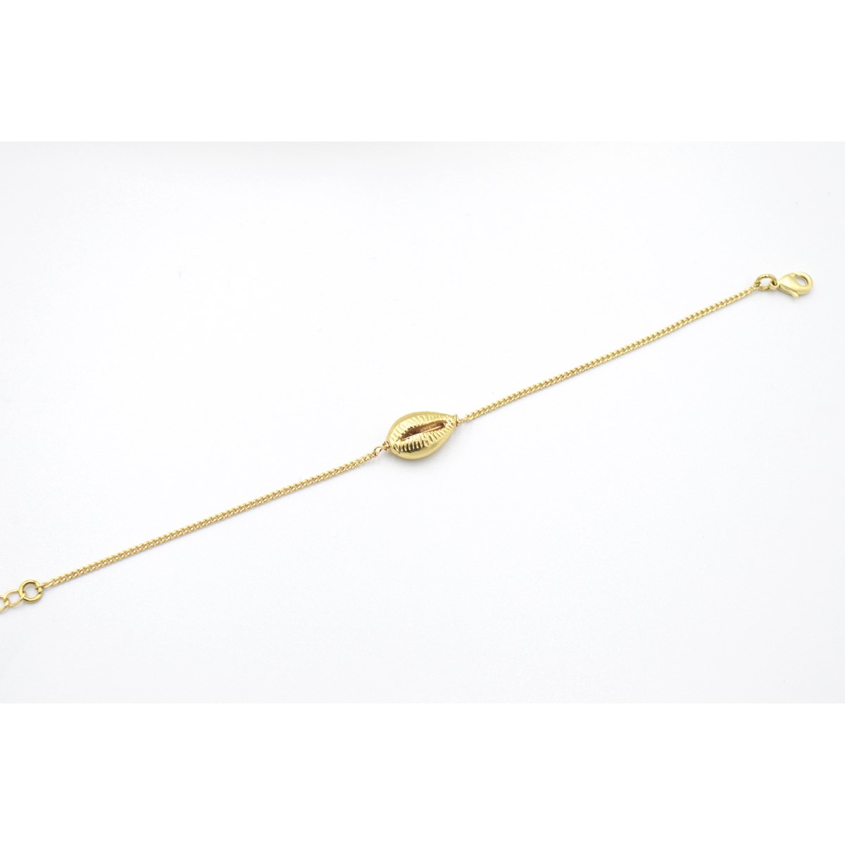 Bracelet chaîne cauri