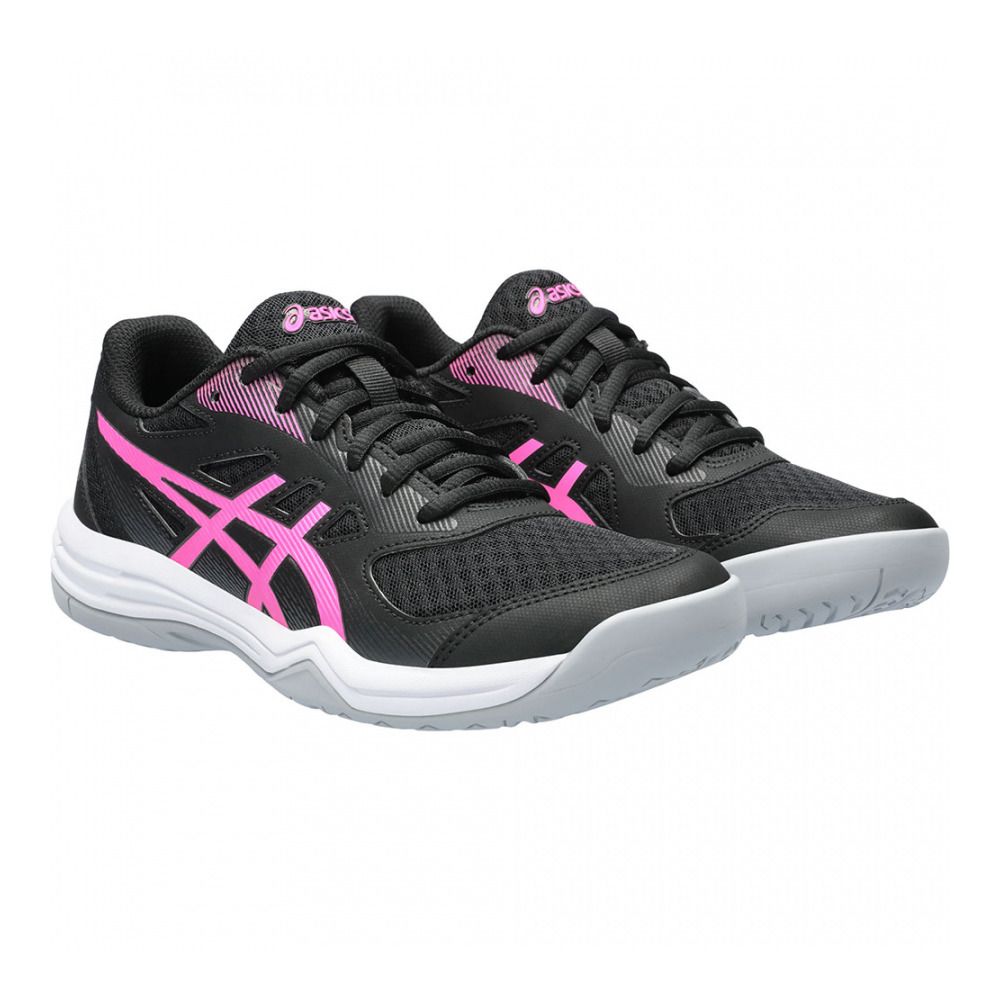 Asics UPCOURT 5 - Chaussures handball Femme black/hot pink