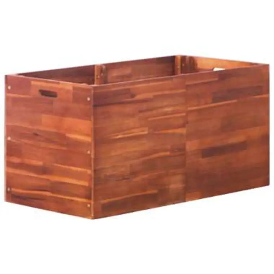 vidaXL - Houten Plantenbak - Bruin - Hout - 100 x 50 x 50 cm