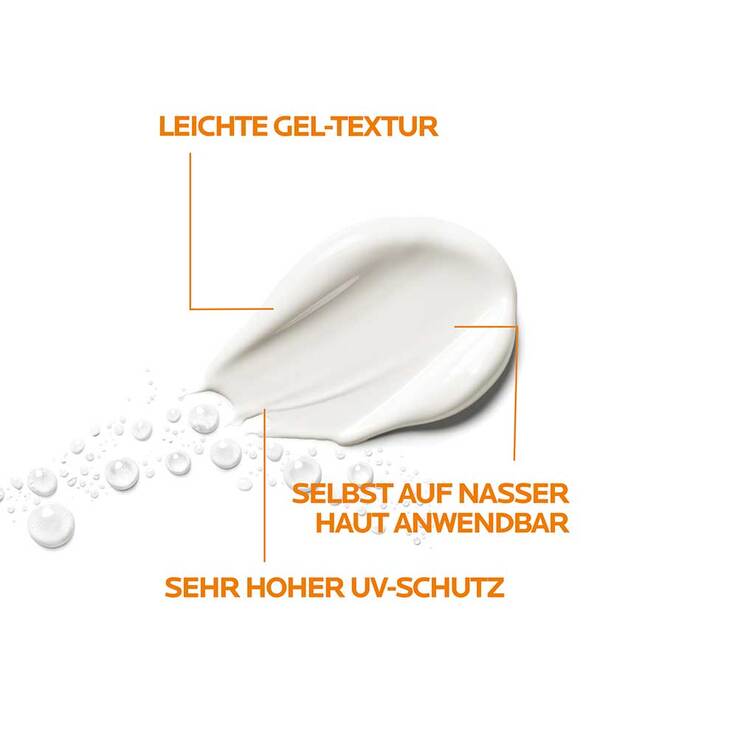 La Roche-Posay Anthelios Wet Skin Gel LSF 50 +, 2x200 ml