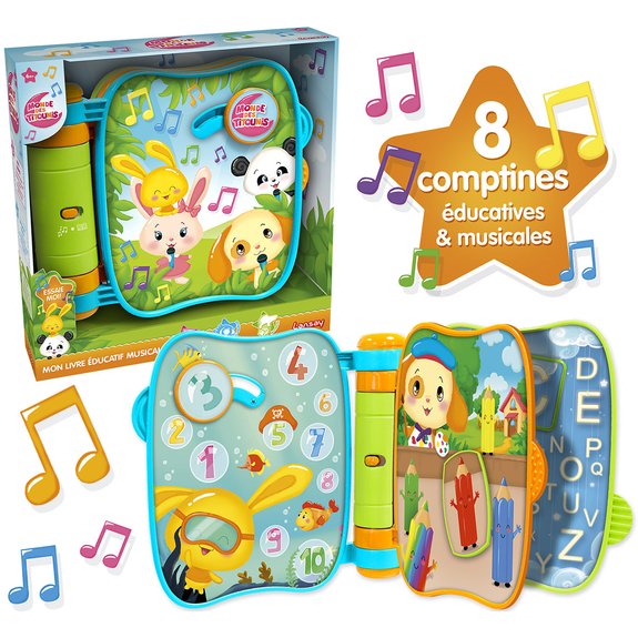 Titounis - Mon livre éducatif musical