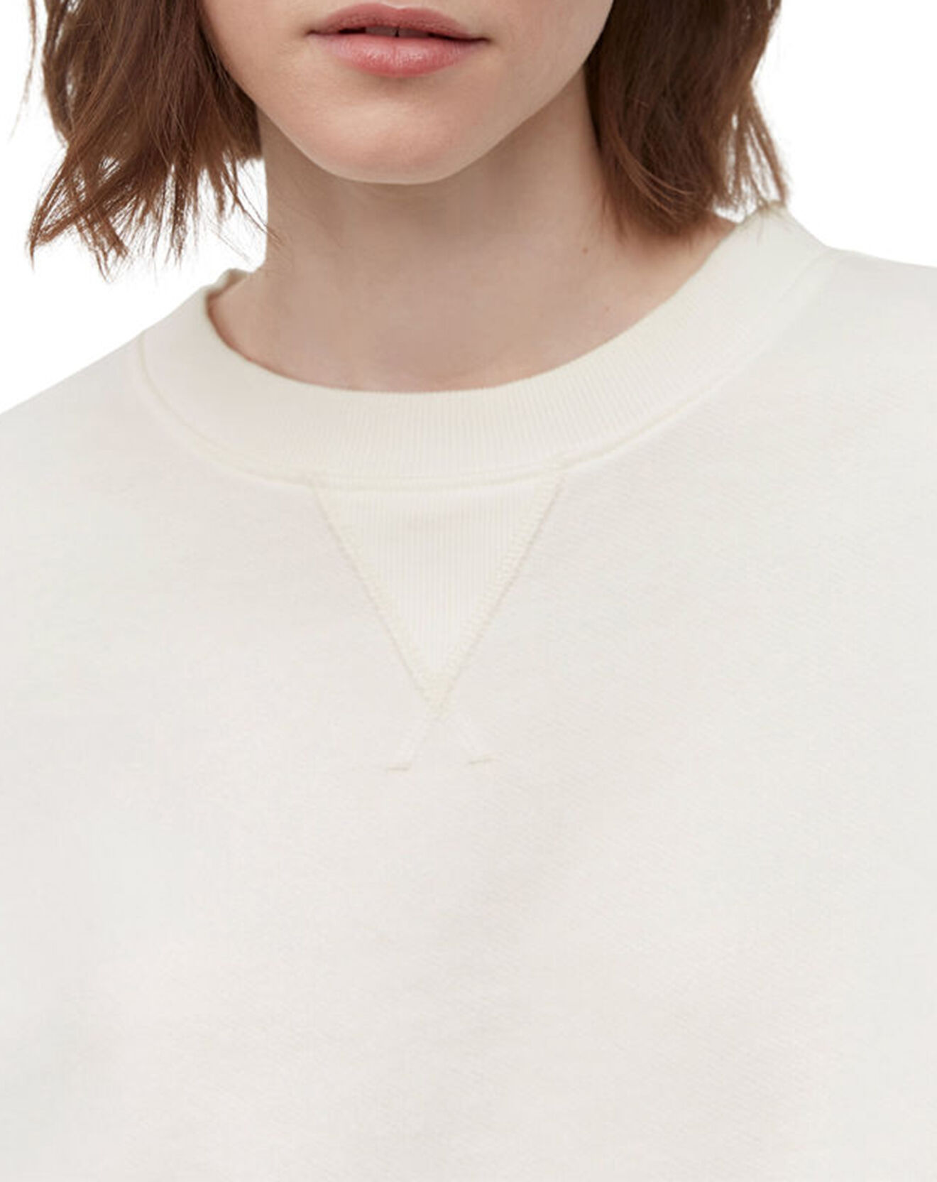 Marc O'Polo Sweat manches longues Coton Bio Colr blanc