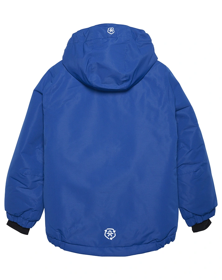 Funktions-Winterjacke ACCENT in blau/gelb