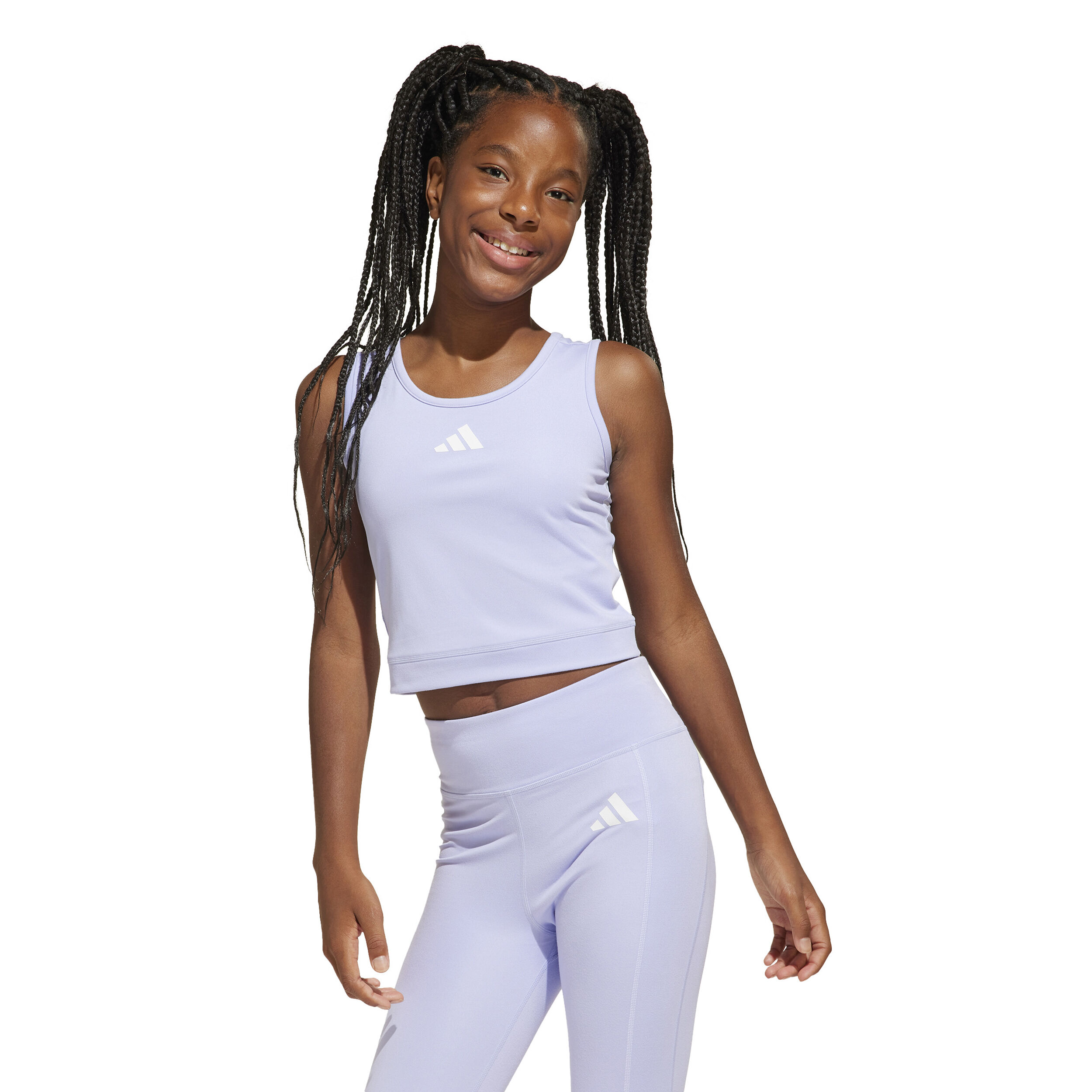 adidas All Sports Favorite Crop Débardeur Tank Top Enfants - Lilas