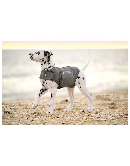Thundershirt Ontspannend Vest Voor Gestreste Honden Grijs - Direct rustgevend