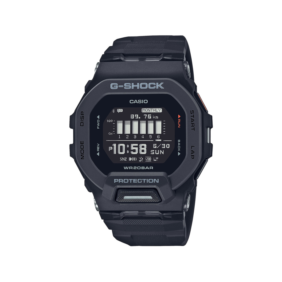 Montre G-SHOCK homme résine noire