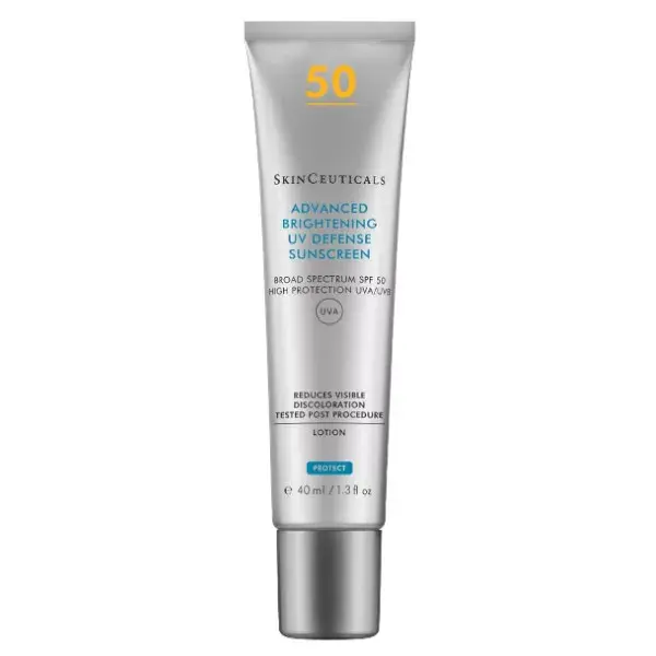 SkinCeuticals Photoprotection Advanced Brightening UV Defense Sunscreen Protection Solaire Anti-Taches Visage SPF50 40ml