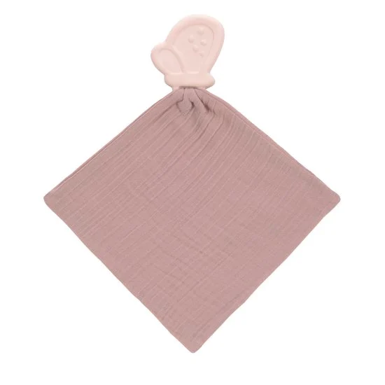 Garden explorer Doudou avec anneau de dentition caoutchouc naturel   Papillon        de               Lässig