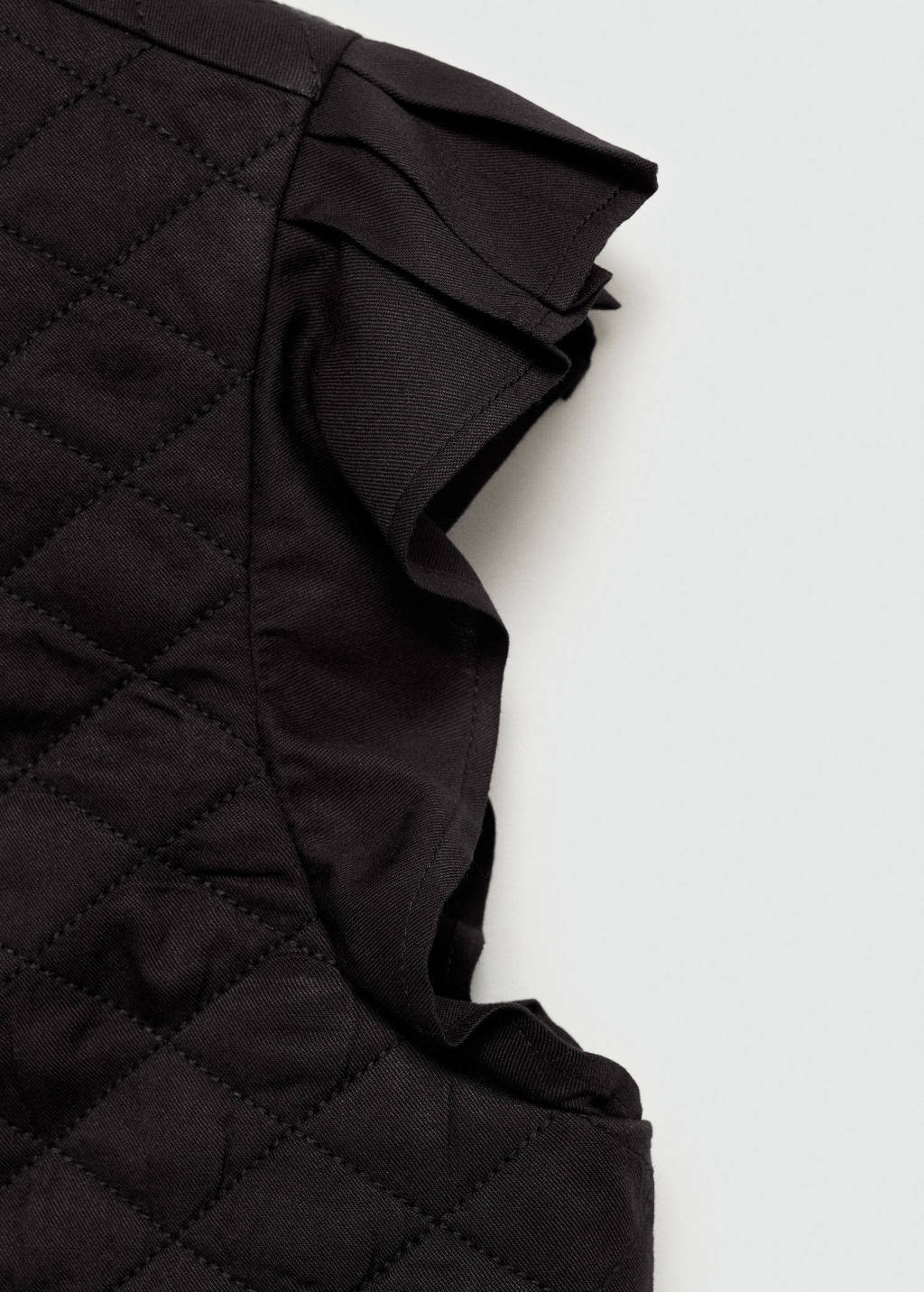 MANGO TEEN gilet zwart