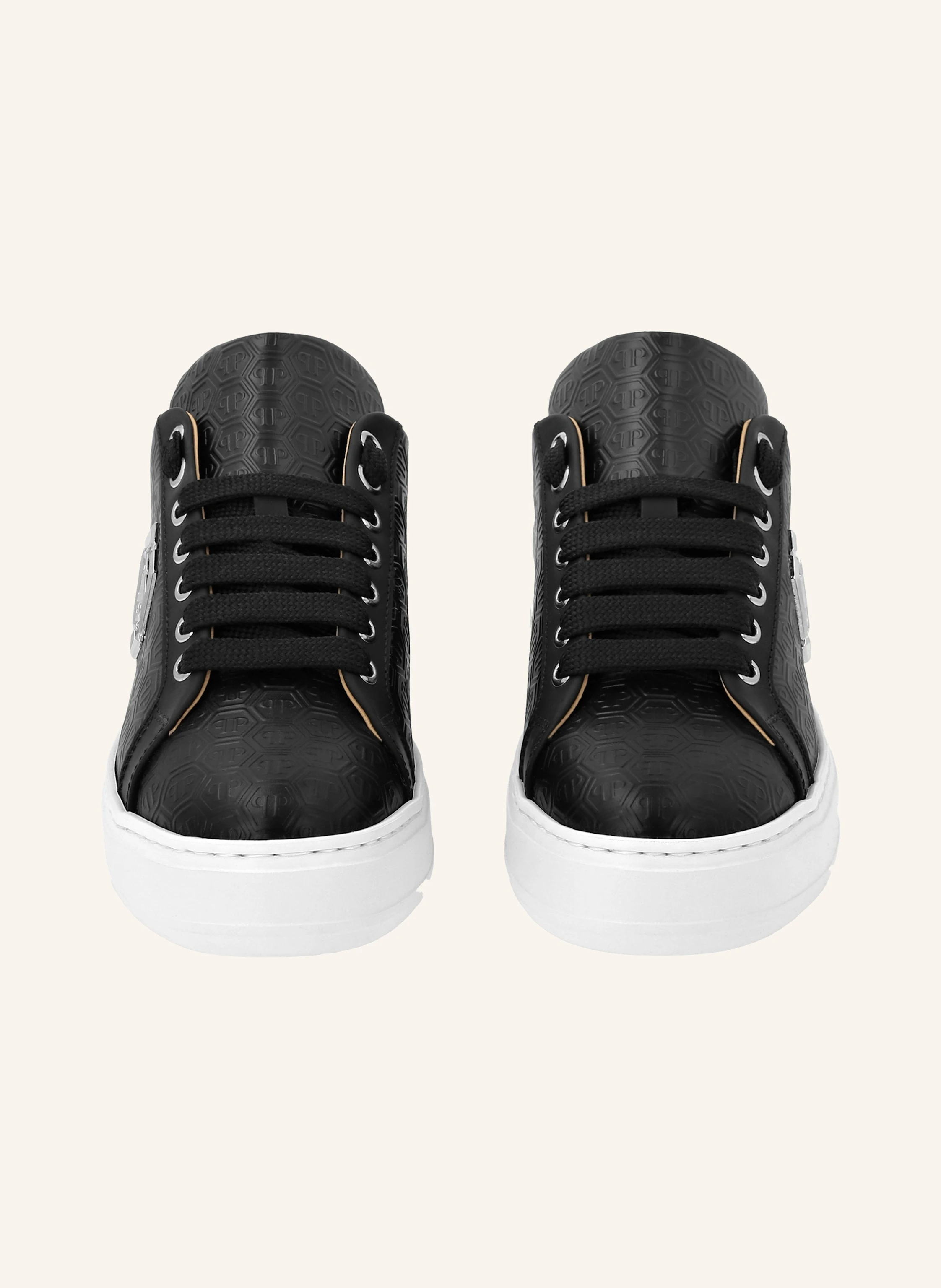 PHILIPP PLEIN Leder Sneaker MONOGRAM
