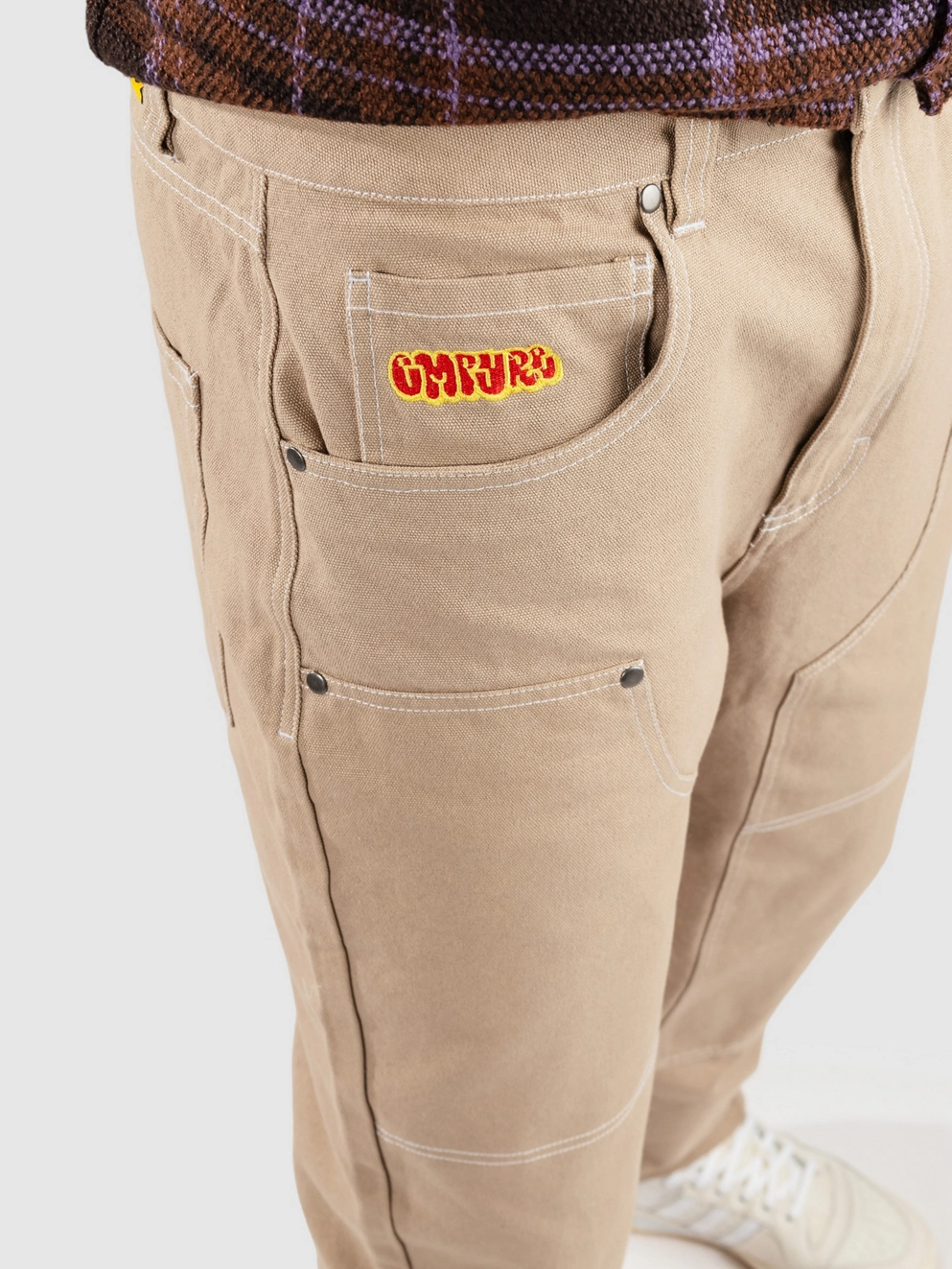 Empyre Sk8 Dobule Knee Canvas Pants khaki
