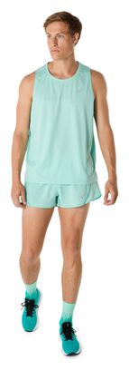 Short splité Asics Core Run Vert Homme