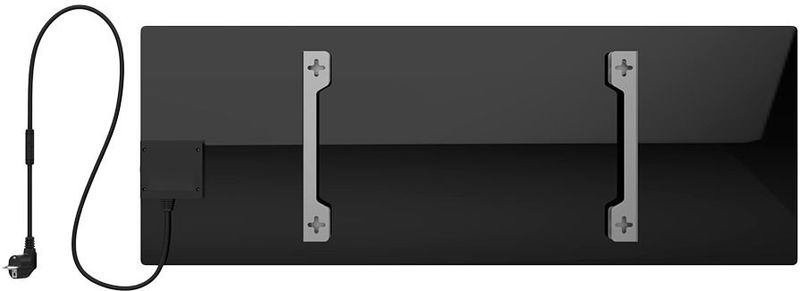 AENO - GH4S - Elektrische Kachel - Zwart - Infrarood + Convectie - 700 Watt