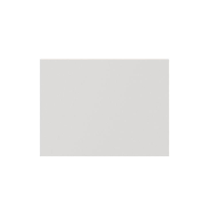Porte battante blanche GoodHome Atomia H 37,2 x L. 49,7 cm