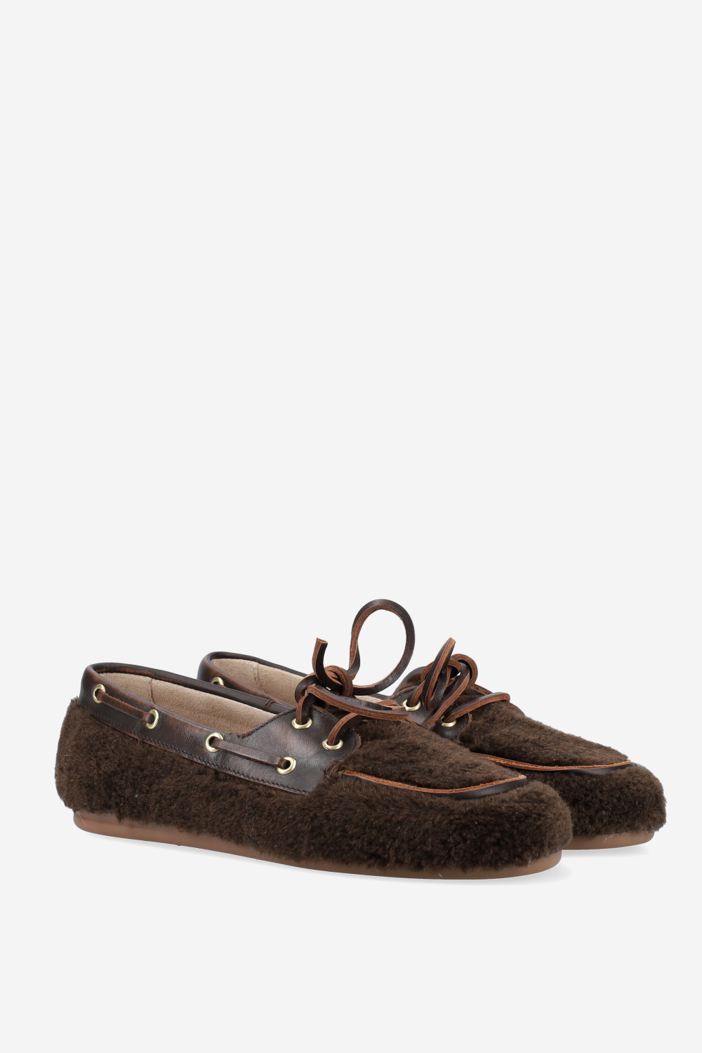 Boat alpina leather loafers