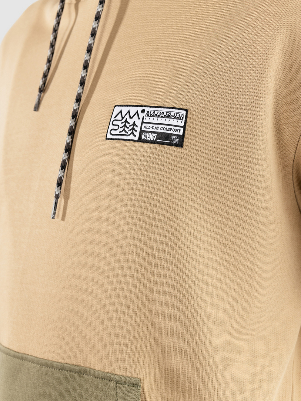 Napapijri B-Faber H Hoodie beige cornstalk