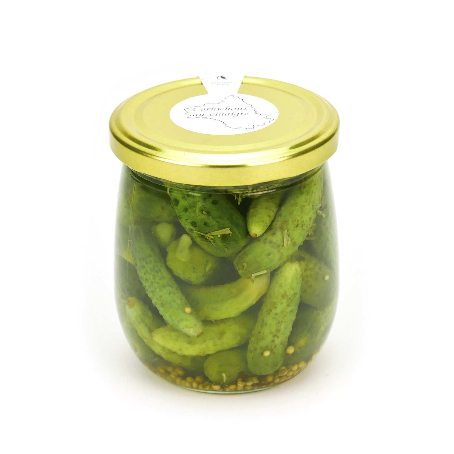 Cornichons français de l'Aveyron au vinaigre
