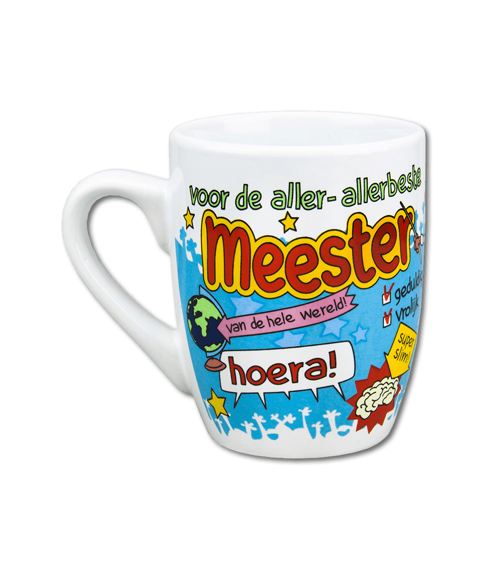 Mok Meester 12cm